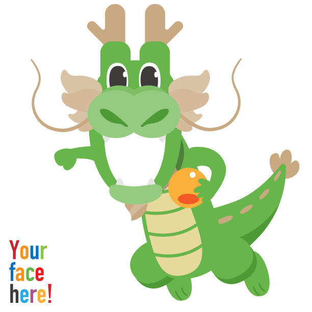 龙的服装使用与你的脸的照片_飞行图片下载