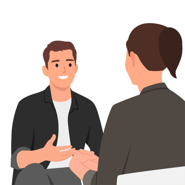 两个商务人士正在会议室开商务会议。图片下载