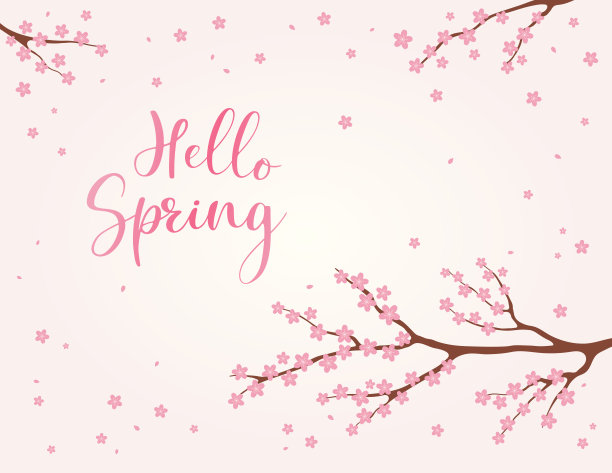 樱花，樱花的亚洲背景图片下载