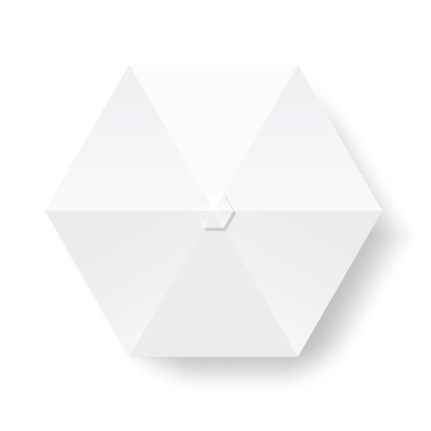 白色顶棚帐篷，活动派对摊位，咖啡厅摊位顶棚，展台套。沙滩伞模型太阳遮阳伞俯视图。空白的伞状花序。图片下载