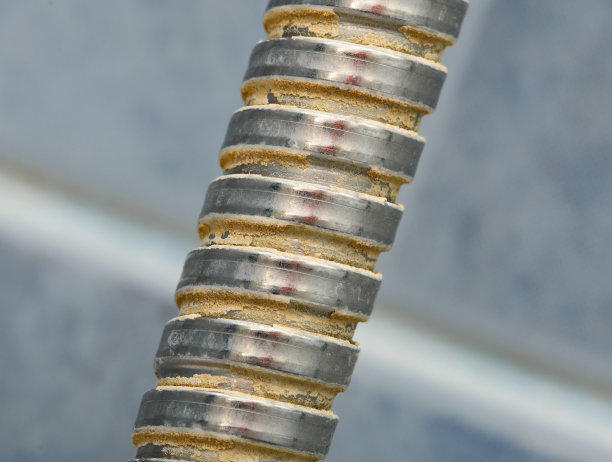 一个钙化的淋浴软管图片下载