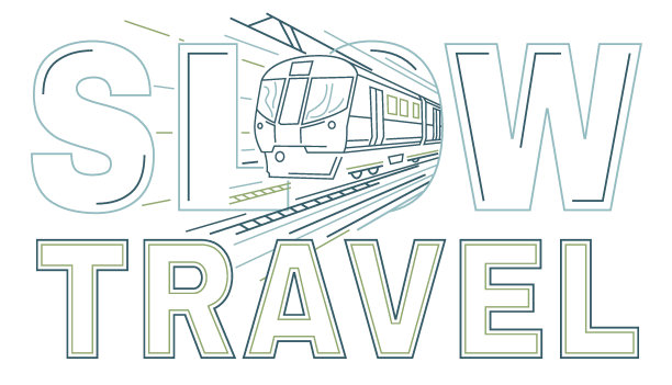 慢悠悠的火车旅行，未来的交通理念。图片下载