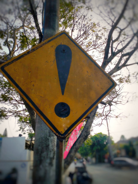 惊叹号标志，提醒司机注意图片下载