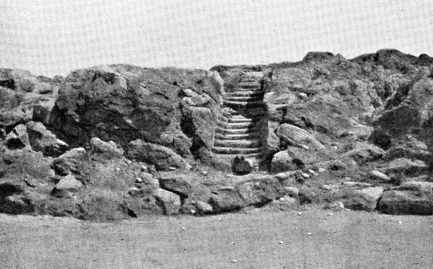 希腊，雅典，雅典最高法院的楼梯图片下载