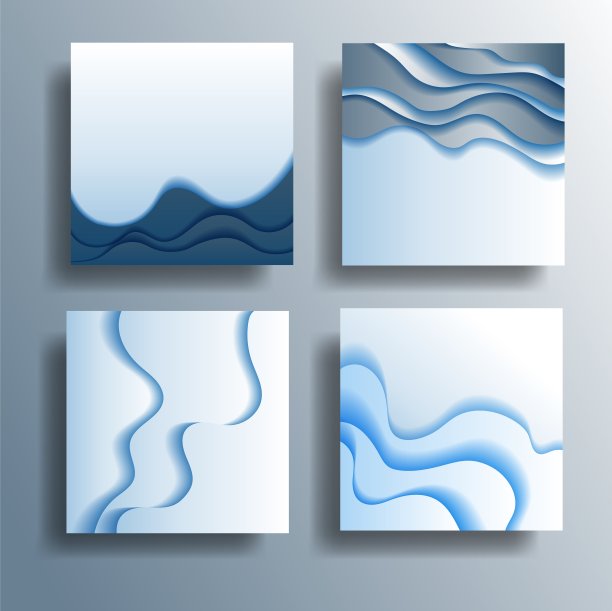 冬季销售社交媒体帖子模板，冬季销售instagram帖子包，模板与降雪和字母设计的季节传单与折扣优惠图片下载