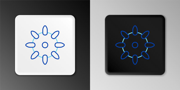 线集假指甲美甲图标隔离在灰色背景。用于指甲延伸的清漆调色板。人工指甲。色彩缤纷的轮廓概念。向量图片下载