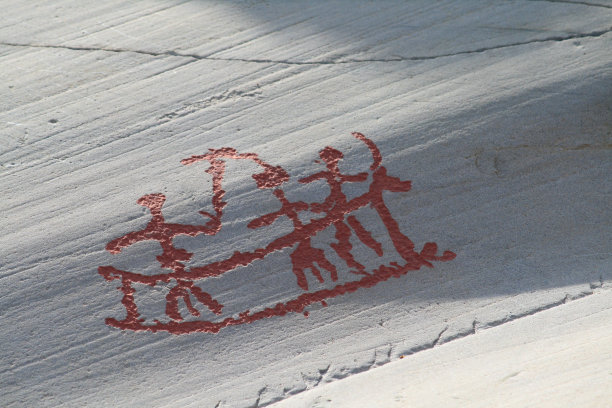 阿尔塔岩石雕刻图片下载