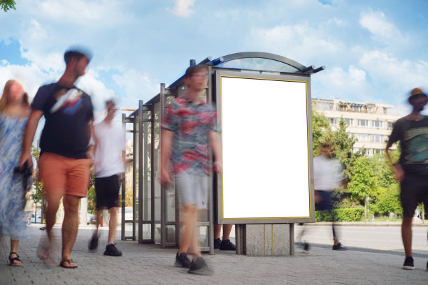 空的广告牌图片下载