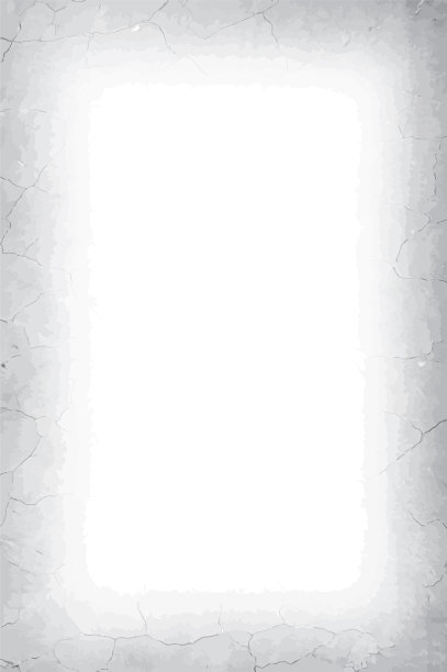 黑白Grunge框架，Grunge边框背景。用于旧照片光效和胶片纹理的抽象复古Grunge矢量模板图片下载