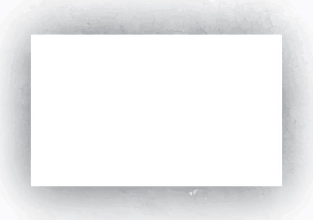 黑白Grunge框架，Grunge边框背景。用于旧照片光效和胶片纹理的抽象复古Grunge矢量模板图片下载