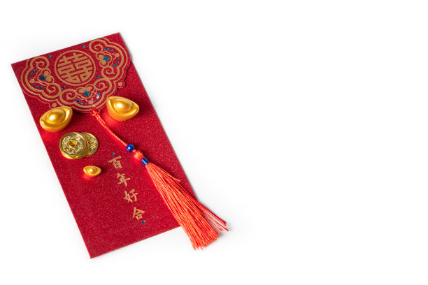 中国新年红包，节日，财富充裕的概念图片下载