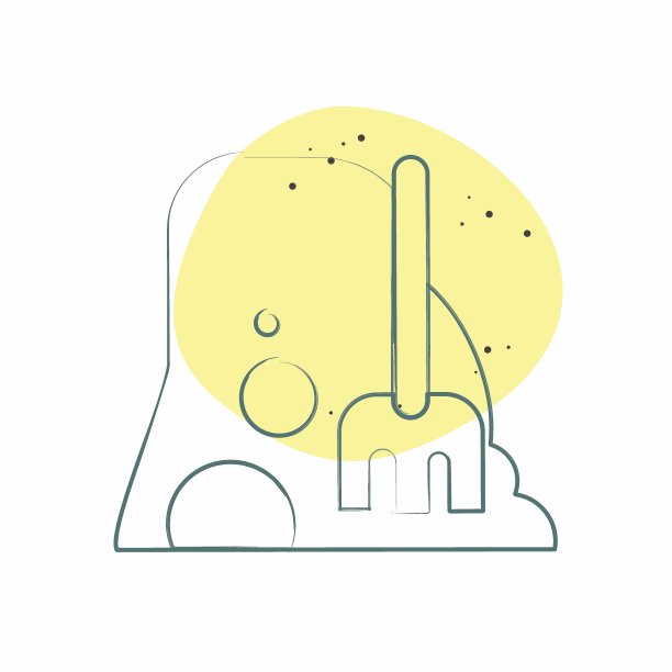 图标干草堆。与农业有关的符号。色斑样式。简单的设计可编辑。简单的说明图片下载