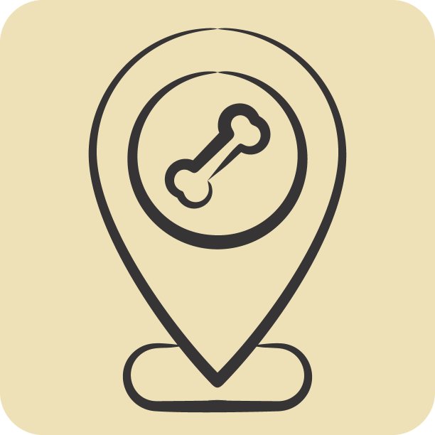 图标占位符。与骨科符号有关。手绘风格。简单的设计可编辑。简单的说明图片下载