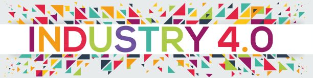 工业4.0文字banner图片下载