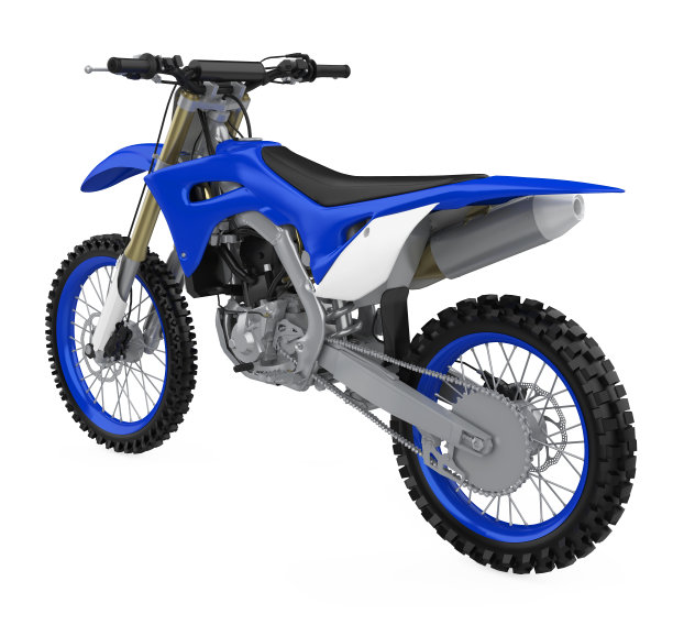 摩托车越野赛摩托车隔离图片下载