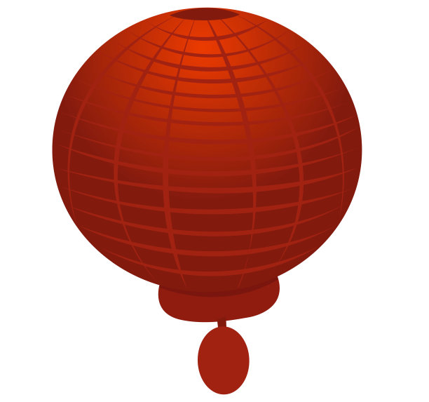 亚洲红灯笼。图片下载