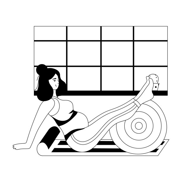 孕期瑜伽图片下载