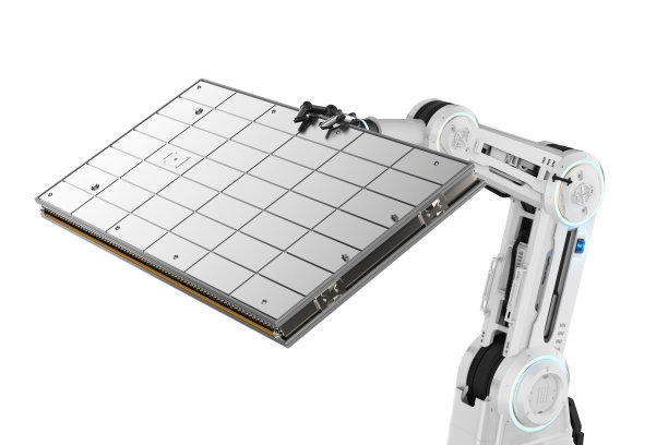 自动化电池制造用电动汽车用机械臂生产电池图片下载