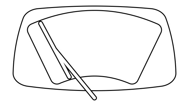 汽车雨刷，汽车雨刷清洗图标概述图片下载