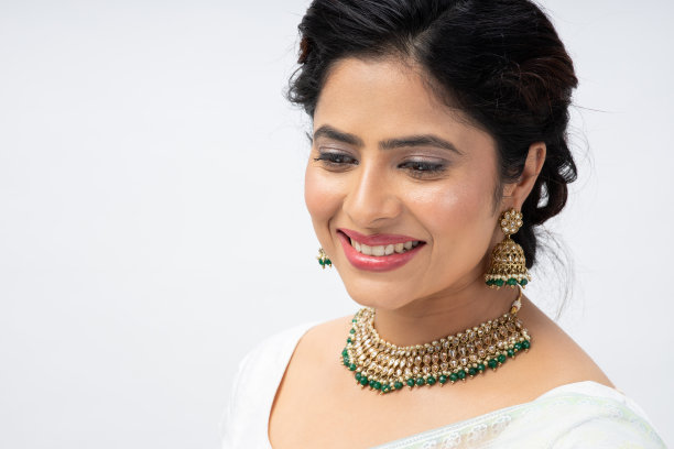 美丽的印度女人，库存照片图片下载