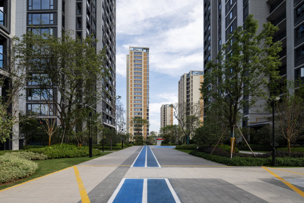 现代城市住宅建筑图片下载