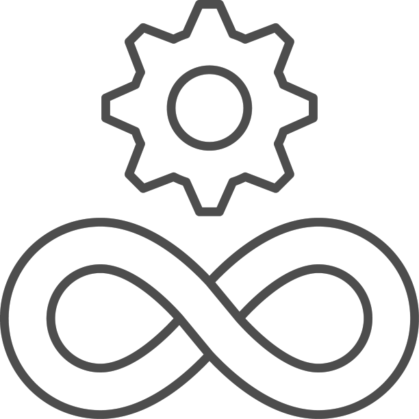 软件自动化线条轮廓图标图片下载