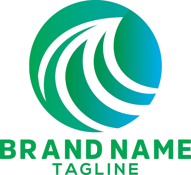 企业形象抽象标志设计模板图片下载