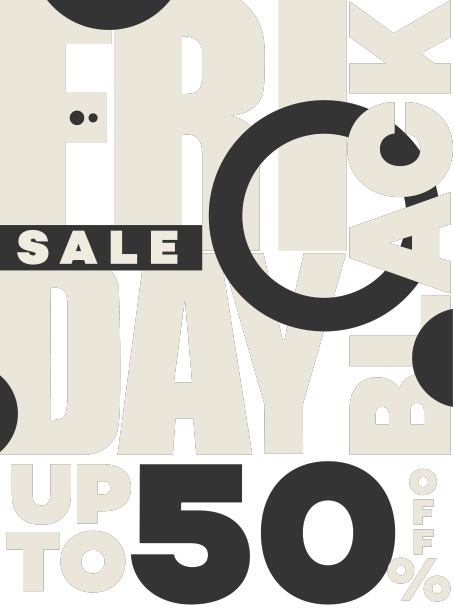 黑色星期五大减价海报传单设计图片下载