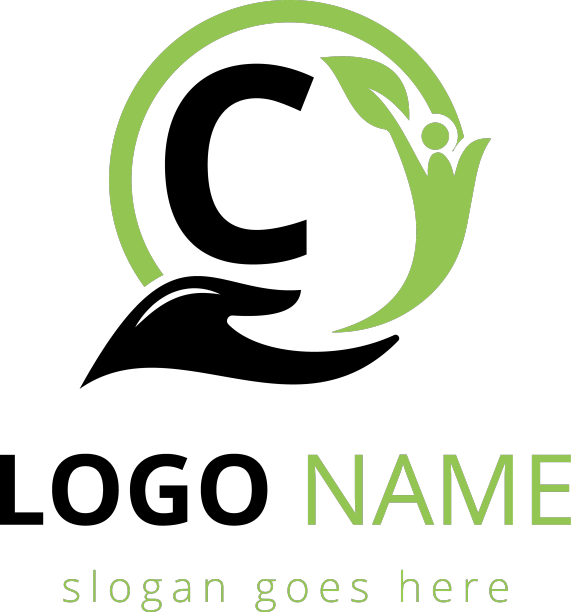 字母c保健标志设计字母带安全图片下载