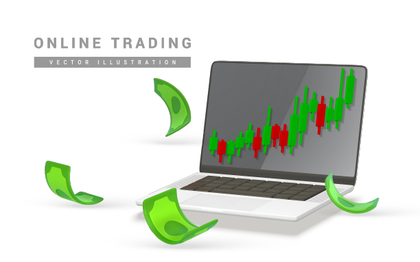3d股票在线交易与笔记本电脑投资图片下载