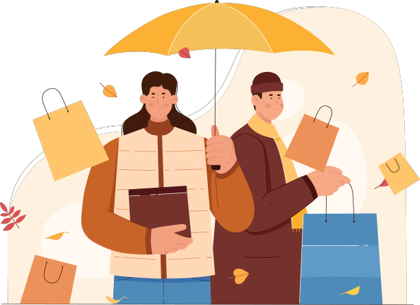 秋季商场销售概念图片下载