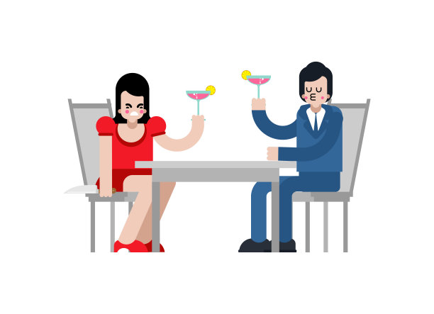 改变妻子。女孩背叛了。拿着刀的女叛徒。把刀插在丈夫背后的概念。图片下载