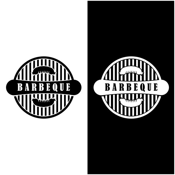 烧烤图标矢量图标插图设计图片下载