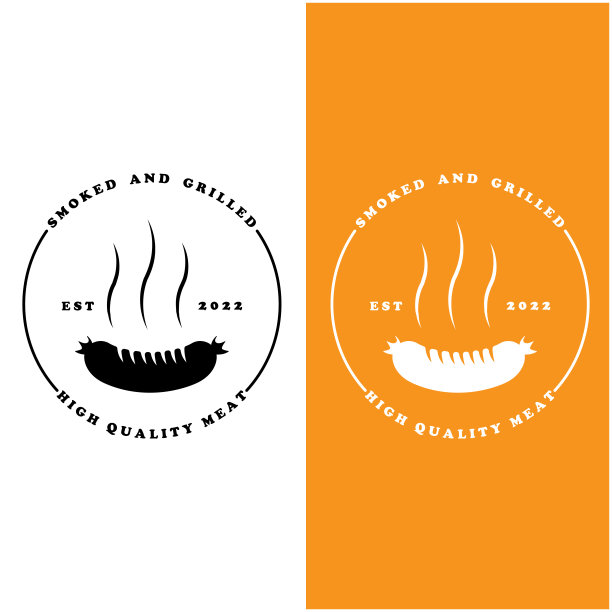 烧烤图标矢量图标插图设计图片下载