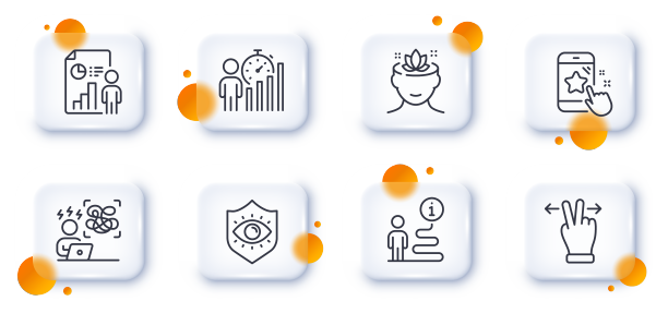 护眼业务统计与瑜伽心灵图片下载