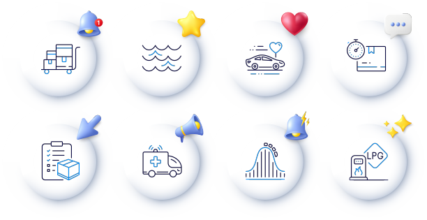 过山车加油站和纸箱线图片下载