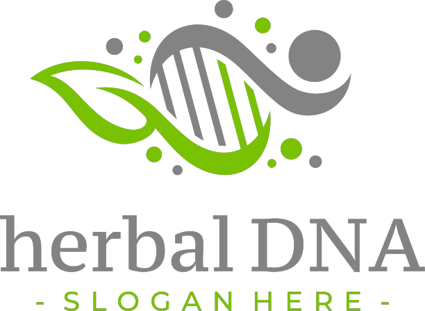 人类DNA叶子标志设计保健标志图片下载