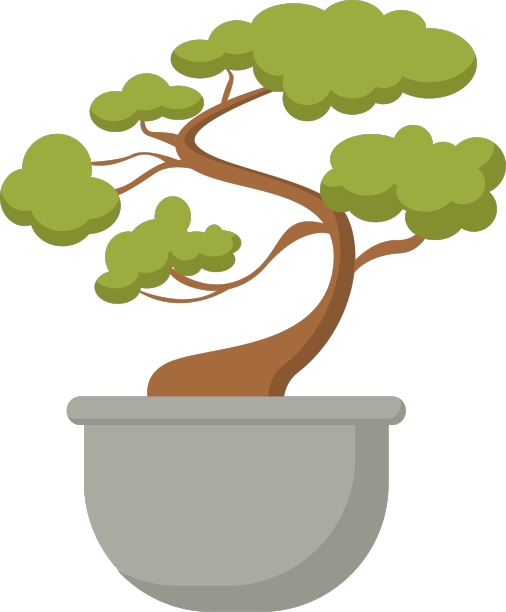 日本盆栽树概念图片下载