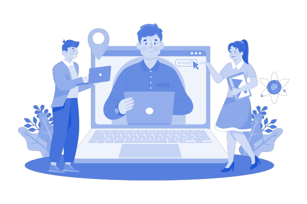 企业家与客户互动图片下载