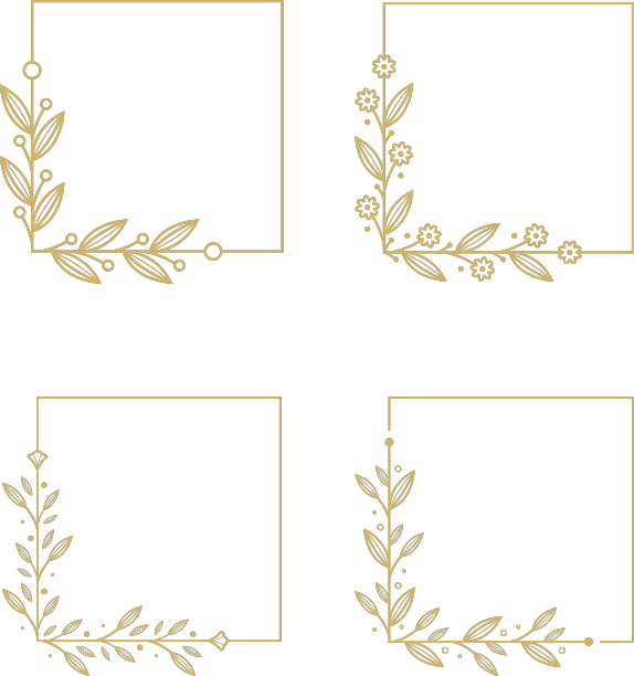 婚礼花架元素设计图片下载