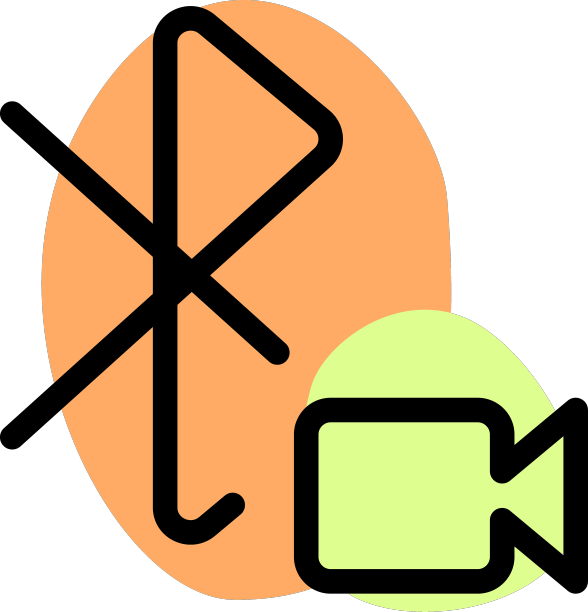 用于使用蓝牙设备录制视频图片下载