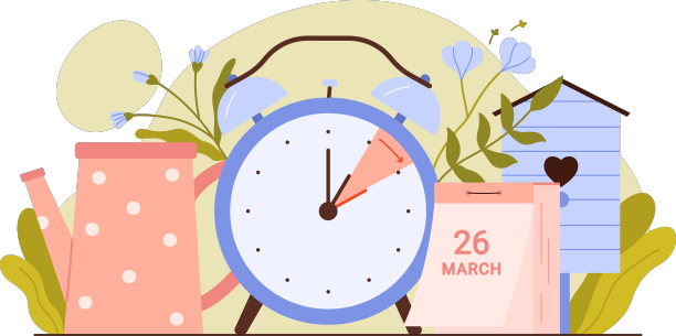 2024年春季开始实行夏令时图片下载