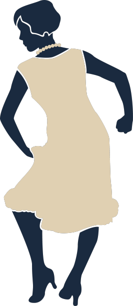 双音摇摆爵士舞女人图片下载