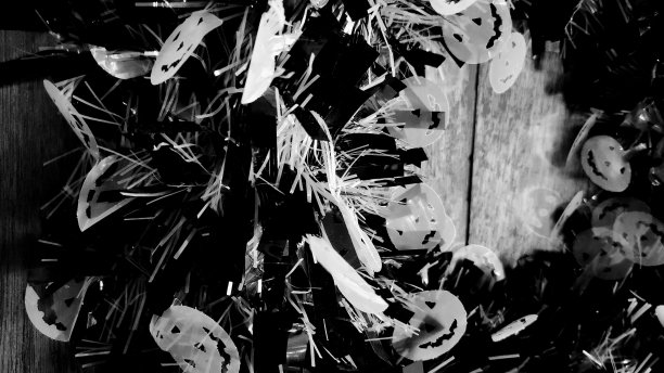 黑色的插图图片下载