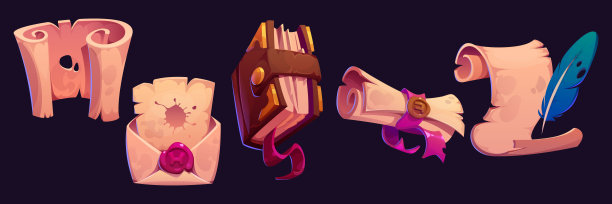 卷轴书魔术游戏图片下载