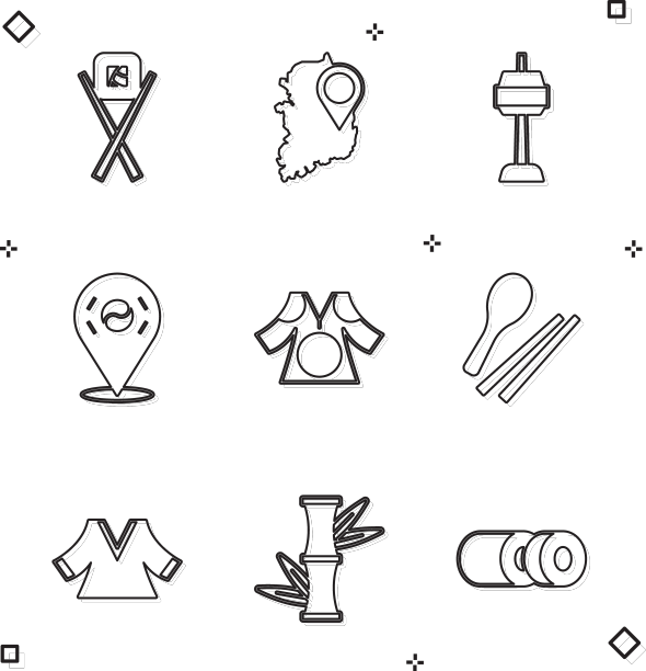 用筷子夹寿司韩国地图n图片下载