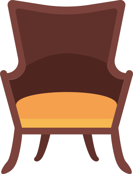 扇形翼椅图标图片下载