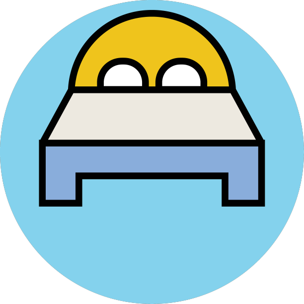 现代酒店和餐厅的图标概念图片下载