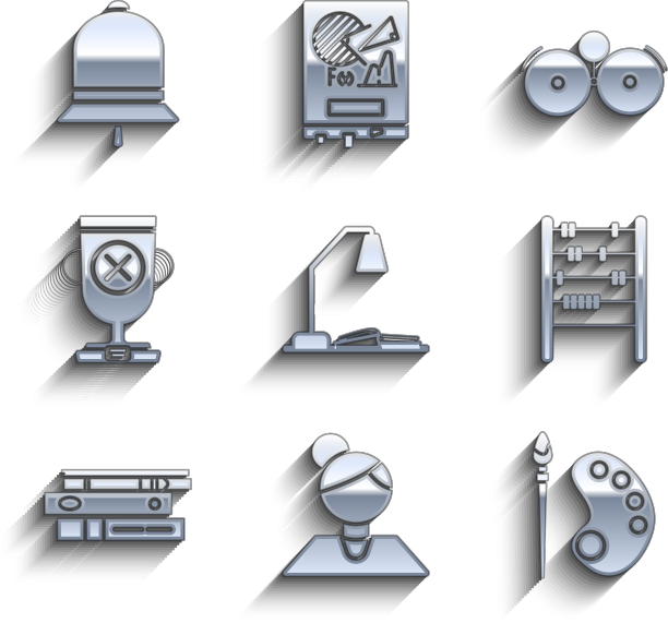 在工作场所放上台灯，打开书本图片下载