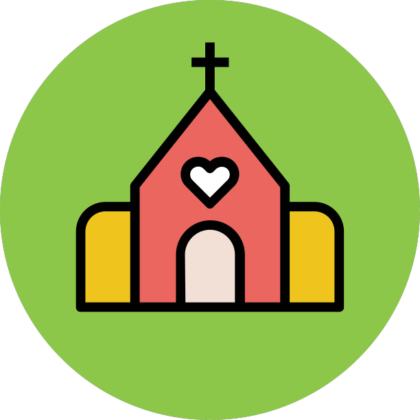 现代婚礼图标概念图片下载